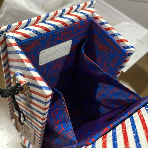 Von Dutch box bag red white and blue - Picture 4 of 6